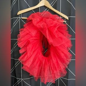 Red Tutu, costume clothing, perfect condition